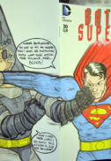 Arta originala Batman Superman arta originala