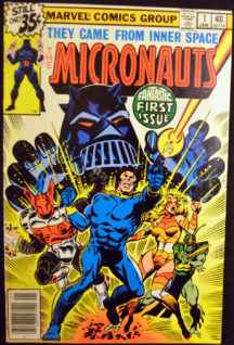 Micronauts benzi desenate vechi prime aparitii comics