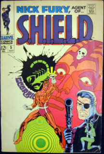 Jim Steranko benzi desenate vechi silver age Nick Fury agent of SHIELD