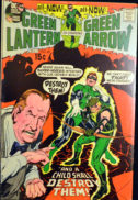 Green lantern green arrow benzi desenate vechi dc comics