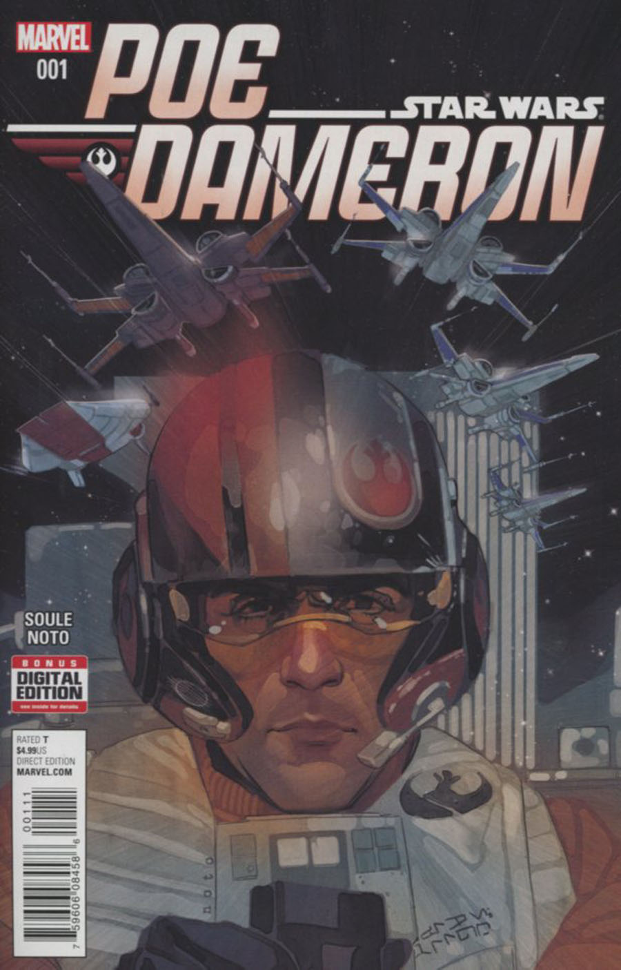 Poe Dameron bb-8 benzi desenate comics noi marvel