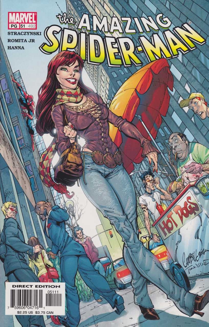 Merry Jane Spider-Man Scott Campbell benzi desenate comics art