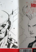 Amazing X-Men arta originala Ene Mihai