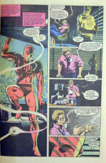 Marvel Elektra anti fumat Daredevil benzi desenate banda desenata