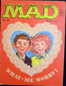 Revista MAD din Golden Age benzi desenate reviste