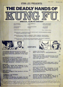 Marvel karate benzi desenate kung fu