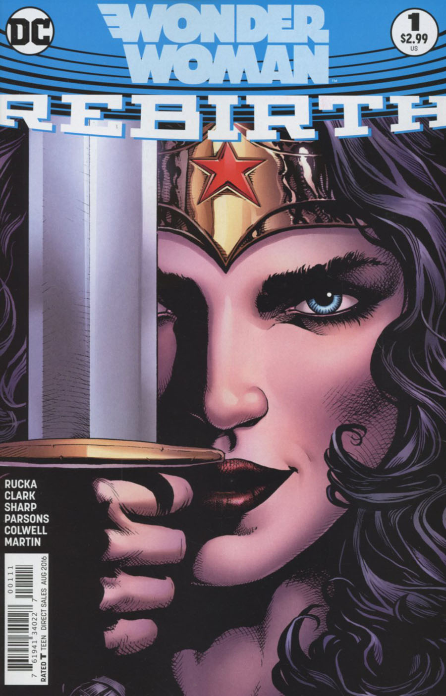 Wonder Woman Rebirth 1 benzi desenate noi