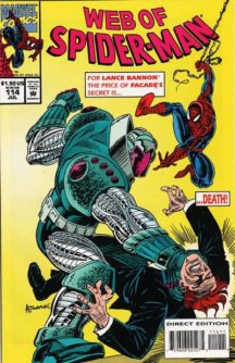 Web of spider-man benzi desenate marvel vechi