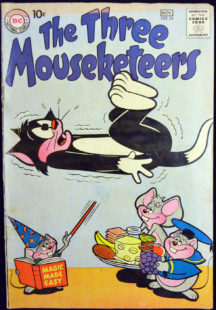 Mouseketeers DC Comics vechi gold age