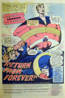 Justice League america elongated man aquaman benzi desenate