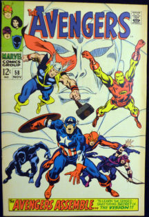 Originea The Vision Marvel comics benzi desenate de vanzare