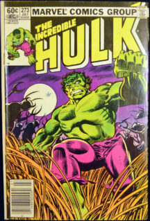Incredible Hulk benzi desenate vechi vintage