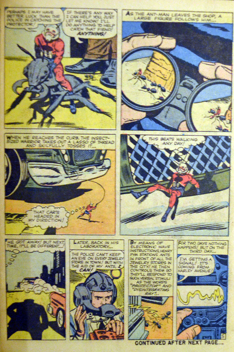 Tales to Astonish Ant Man silver age marvel