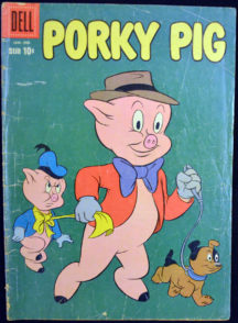 Porky pig benzi desenate vechi comics silver age
