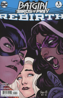 Batgirl Birds of Prey Rebirth DC Comics benzi desenate americane