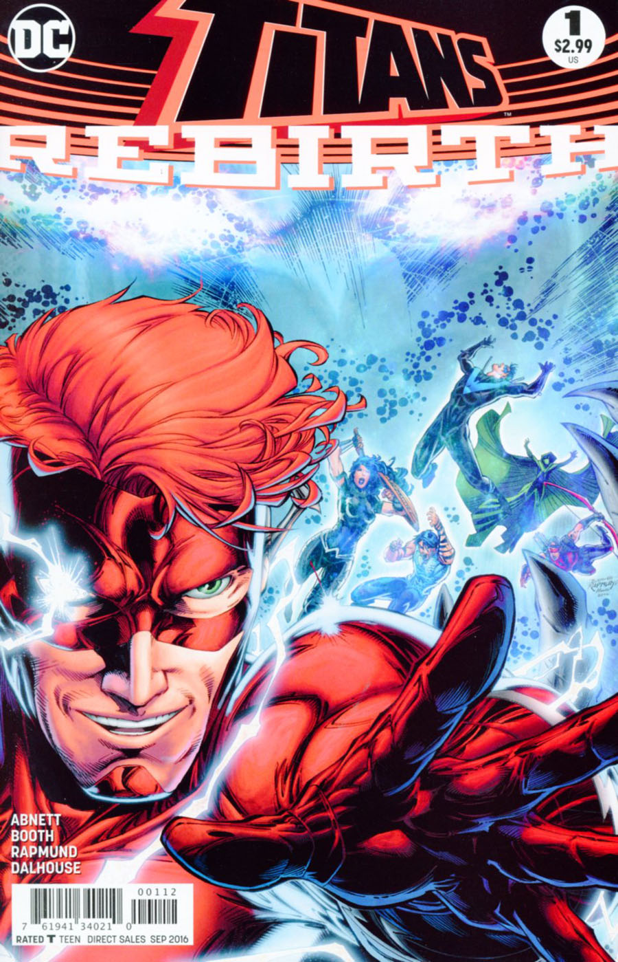 Titans Rebirth benzi desenate noi DC Comics