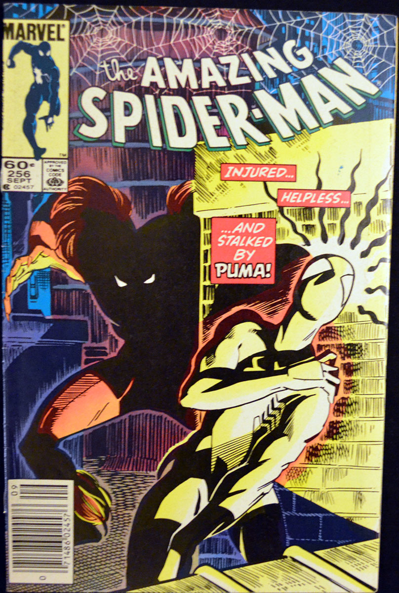 Puma prima aparitie Spider-man benzi desenate vechi Marvel