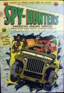 banda desenata golden age spy-hunters al doilea razboi comics