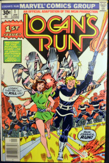 Logan Run benzi desenate Marvel comics Jessica