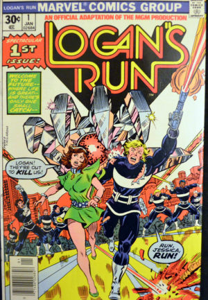 Logan Run benzi desenate Marvel comics Jessica