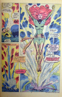 Phoenix prima aparitie uncanny x-men benzi comics marvel