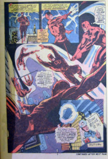 Daredevil Marvel benzi desenate vechi