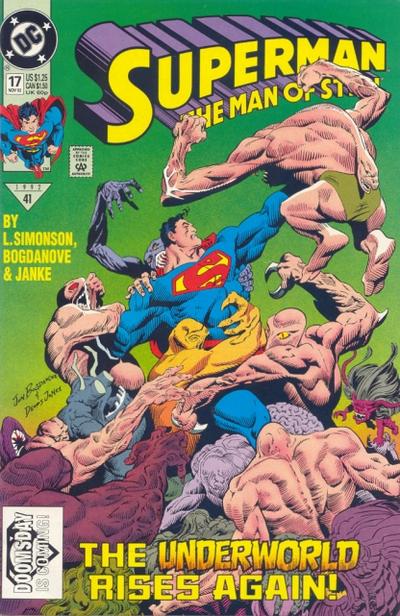 Superman Man of Steel doomsday benzi desenate de vanzare comics