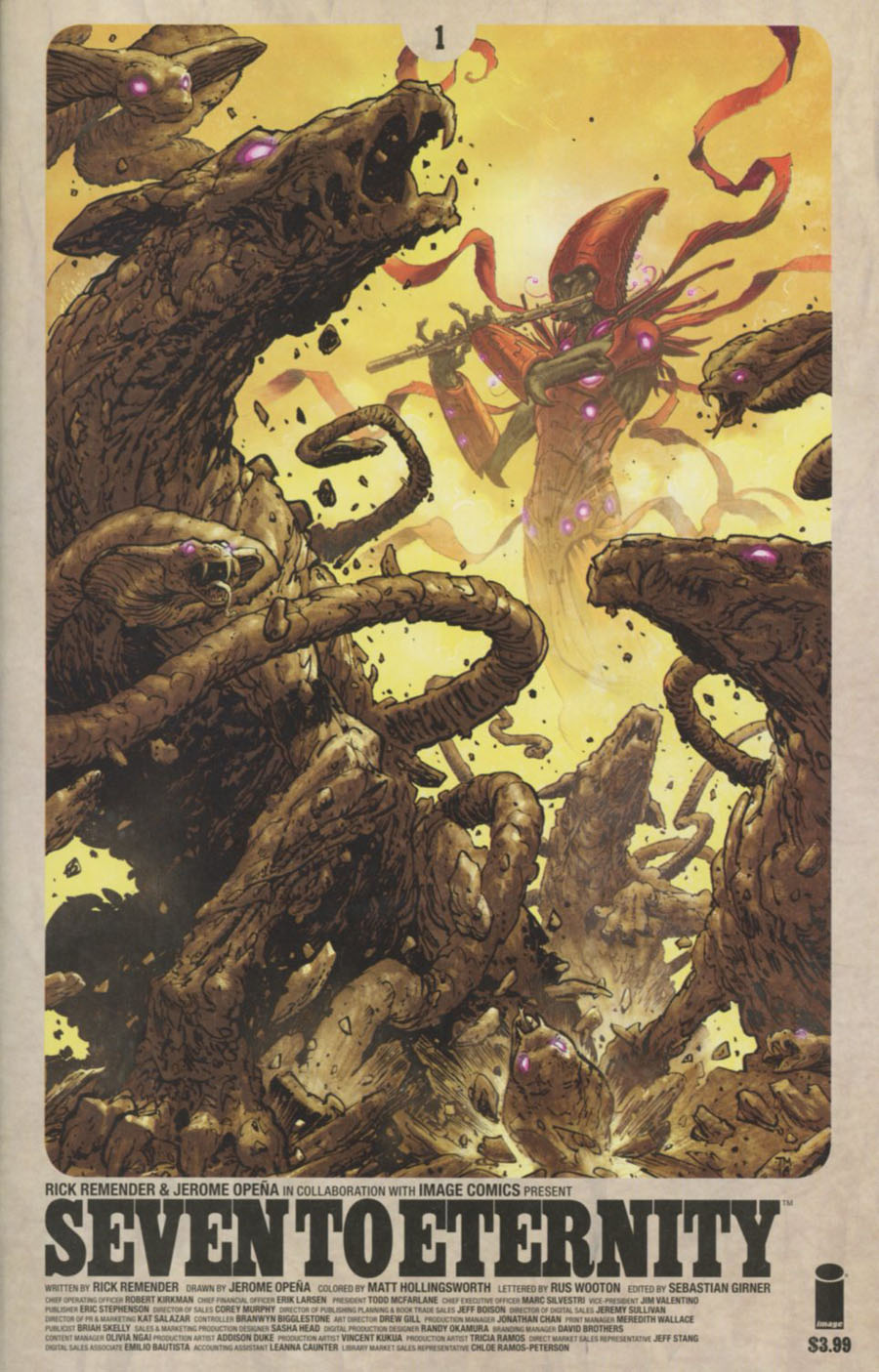 Seven to Eternity Saga benzi desenate Image Comics Noi