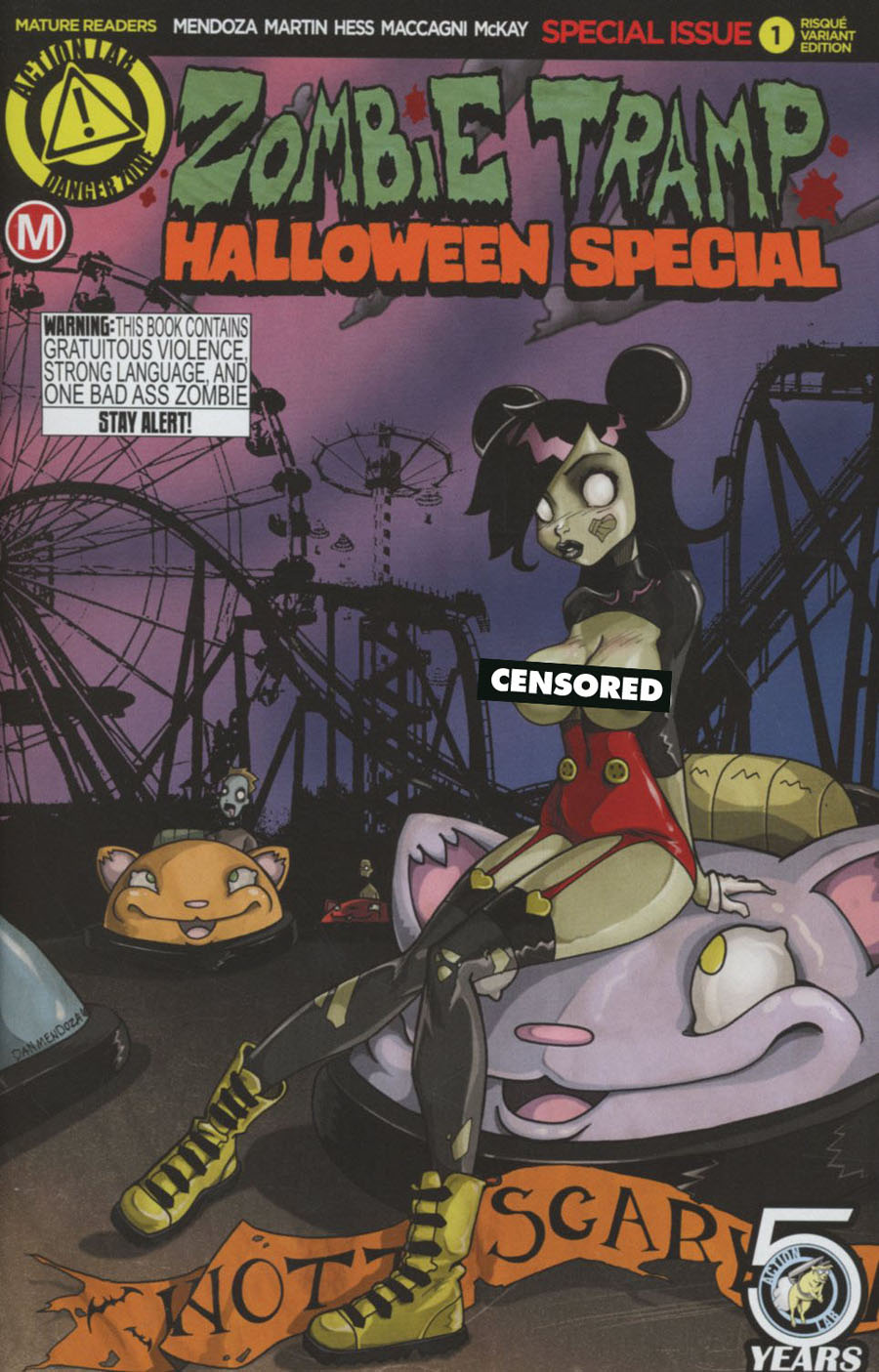 Action Lab comics zombie tramp benzi desenate erotice comics