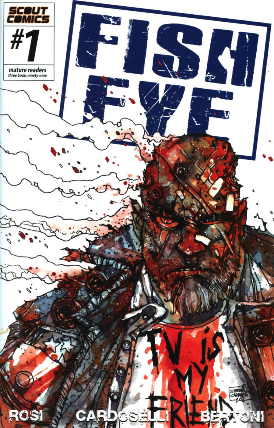 Fish eye benzi desenate noi Scout Comics