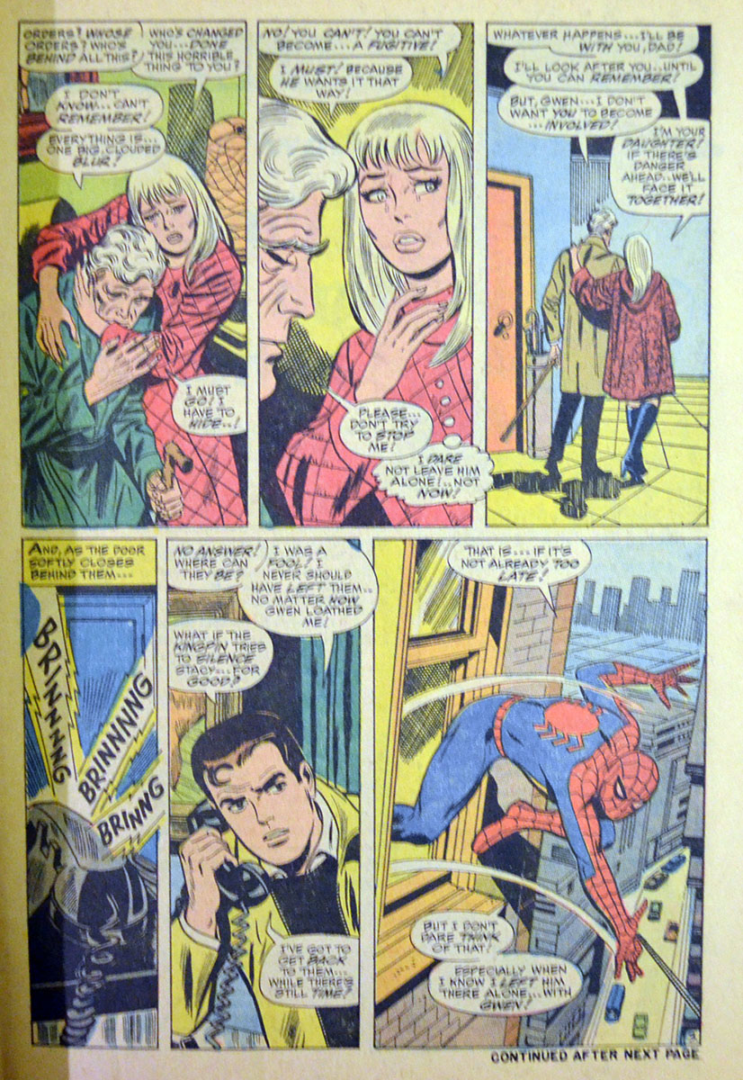 Stan Lee Spider-Man amazing benzi desenate Gwen
