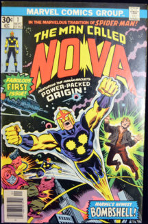 Man Called Nova benzi desenate vechi marvel