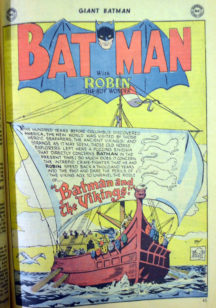 Batman numar gigant benzi desenate vechi Marvel Alfred