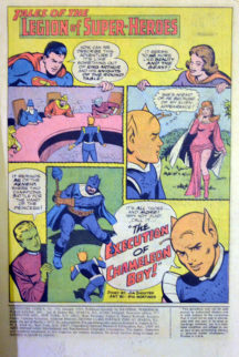 Adventure comics supergirl superman silver age