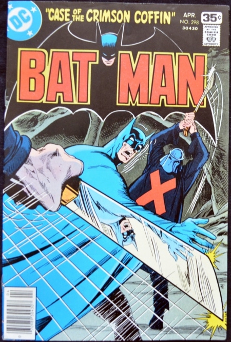 Batman benzi vechi crimson coffin dc