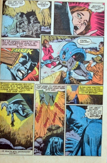 Batman benzi vechi crimson coffin dc