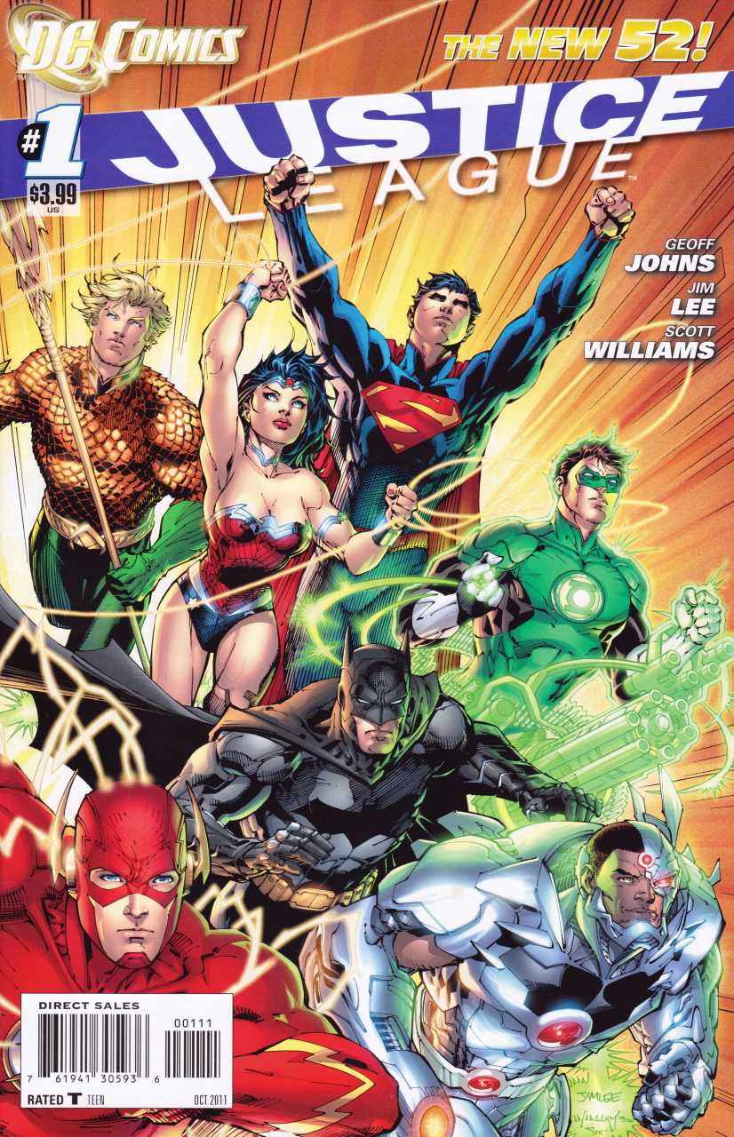 Justice League new 52 dc comics