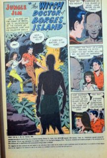 Jungle Jim 22 benzi desenate Charlton Comics