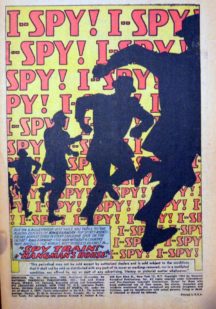 Showcase I spy benzi desenate vechi Silver Age I Spy