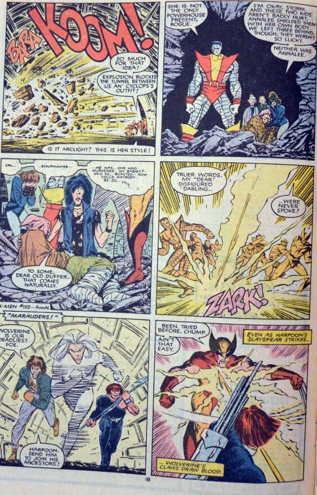 Uncanny X-Men Cover Wolverine benzi desenate comics