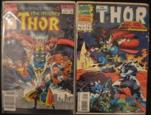 Thor anuare benzi desenate vechi comics Marvel