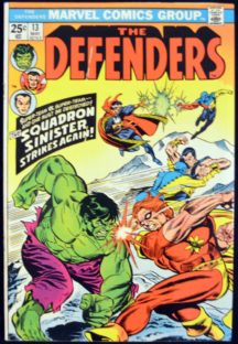 Hulk lupta Warlock benzi desenate vechi