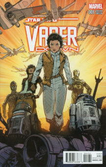 Vader Down comics Leia C-3po benzi desenate