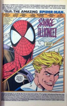 Carnage aparitie Spider-man benzi desenate comics Marvel