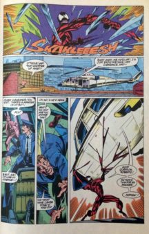 Carnage aparitie Spider-man benzi desenate comics Marvel