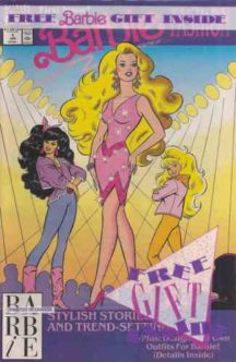 Barbie Fashion benzi desenate Marvel vechi