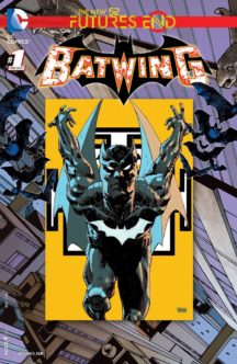Batwing new 52 lenticular cover 3d