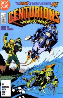 Centurions power benzi desenate comics animate dc