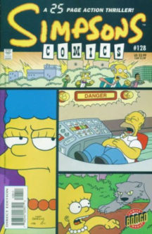 Simpsons comics benzi desenate bongo vechi