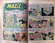 Tastee freez Comics Mazi Harvey benzi desenate gold age